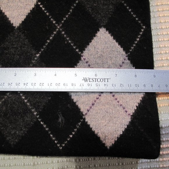 Polo Ralph Lauren, Argyle Wool Scarf - Picture 9 of 9